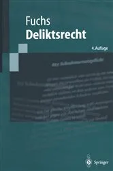 Book cover of Deliktsrecht (4th ed.) by Maximilian Fuchs