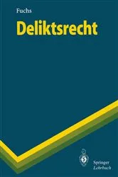 Book cover of Deliktsrecht by Unknown