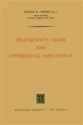 Book cover of Delinquency, Crime and Differential Association by Unknown