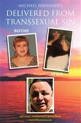 Book cover of Delivered From Transsexual Sin by Michael Fernandez