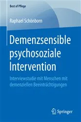 Book cover of Demenzsensible psychosoziale Intervention by Raphael Schönborn