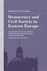 Book cover of Democracy and Civil Society in Eastern Europe by Unknown