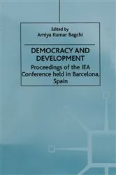 Book cover of Democracy and Development by A. Bagchi