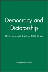 Book cover of Democracy and Dictatorship by Norberto Bobbio