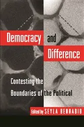 Book cover of Democracy and Difference by Seyla Benhabib