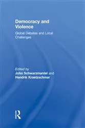 Book cover of Democracy and Violence by John Schwarzmantel