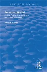 Book cover of Democracy Denied by Nicholas Thomas