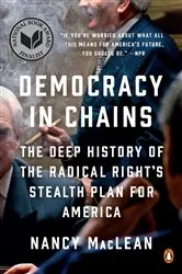 Book cover of Democracy in Chains by Nancy MacLean