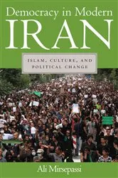Book cover of Democracy in Modern Iran by Ali Mirsepassi
