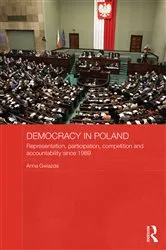Book cover of Democracy in Poland by Anna Gwiazda