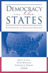 Book cover of Democracy in the States by Bruce E. Cain
