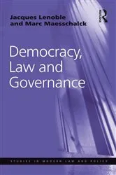 Book cover of Democracy, Law and Governance by Jacques Lenoble