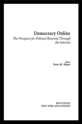 Book cover of Democracy Online by Peter M. Shane