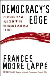 Book cover of Democracy's Edge by Frances Moore Lappe