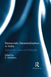 Book cover of Democratic Decentralization in India by E. Venkatesu