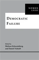 Book cover of Democratic Failure by Melissa Schwartzberg