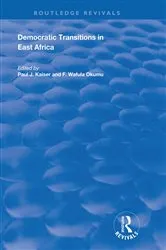 Book cover of Democratic Transitions in East Africa by F. Wafula Okumu