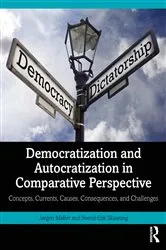 Book cover of Democratization and Autocratization in Comparative Perspective by Jørgen Møller