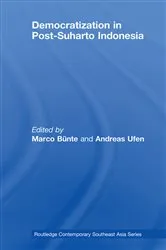 Book cover of Democratization in Post-Suharto Indonesia by Marco Bunte