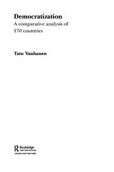 Book cover of Democratization by Tatu Vanhanen