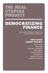 Book cover of Democratizing Finance by Fred Block