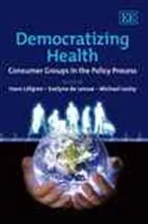 Book cover of Democratizing Health by Hans Löfgren