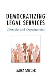 Book cover of Democratizing Legal Services by Unknown