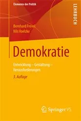 Book cover of Demokratie (3rd ed.) by Bernhard Frevel