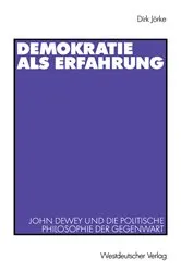 Book cover of Demokratie als Erfahrung by Dirk Jörke