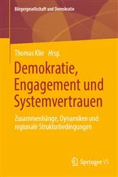 Book cover of Demokratie, Engagement und Systemvertrauen by Unknown