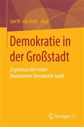 Book cover of Demokratie in der Großstadt by Jan W. van Deth