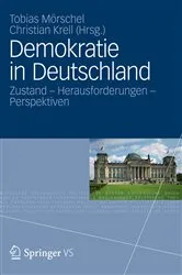 Book cover of Demokratie in Deutschland by Tobias Mörschel