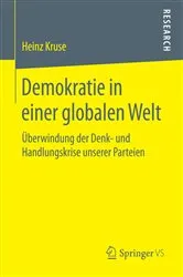 Book cover of Demokratie in einer globalen Welt by Heinz Kruse