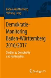 Book cover of Demokratie-Monitoring Baden-Württemberg 2016/2017 by Unknown