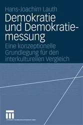Book cover of Demokratie und Demokratiemessung by Hans-Joachim Lauth