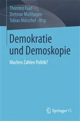 Book cover of Demokratie und Demoskopie by Thorsten Faas