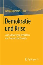 Book cover of Demokratie und Krise by Unknown