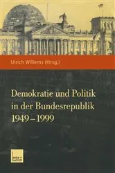 Book cover of Demokratie und Politik in der Bundesrepublik 1949–1999 by Ulrich Willems