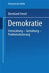 Book cover of Demokratie by Bernhard Frevel