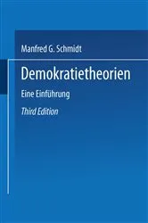 Book cover of Demokratietheorien (3rd ed.) by Manfred G. Schmidt