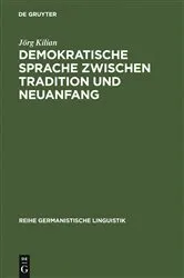 Book cover of Demokratische Sprache zwischen Tradition und Neuanfang by Unknown