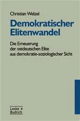 Book cover of Demokratischer Elitenwandel by Christian Welzel