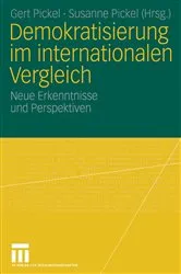 Book cover of Demokratisierung im internationalen Vergleich by Gert Pickel