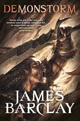 Book cover of Demonstorm by James Barclay