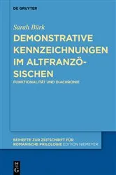 Book cover of Demonstrative Kennzeichnungen im Altfranzösischen by Unknown