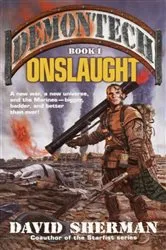 Book cover of Demontech: Onslaught by David Sherman