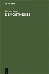 Book cover of Demosthenes by Werner Jaeger