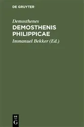 Book cover of Demosthenis Philippicae (3rd ed.) by Demosthenes