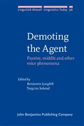 Book cover of Demoting the Agent by Benjamin Lyngfelt