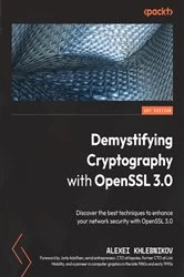 Book cover of Demystifying Cryptography with OpenSSL 3.0 by Alexei Khlebnikov